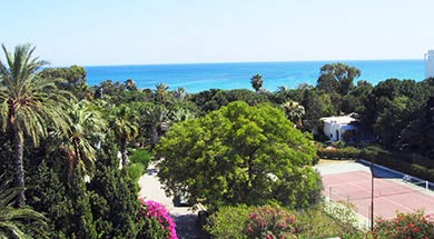 Location appartement à Hammamet, Tunisie pas cher vue sur mer