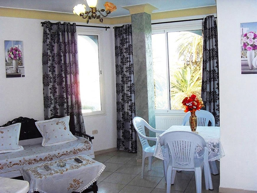 photo 3 appartement 1 - Location vancances appartement N°1 à Hammamet Tunisie